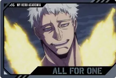 【4-28 オール・フォー・ワン (キャラクターカードN) 】TVアニメ『僕のヒーローアカデミア』 ウエハース4