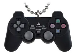 【4.アナログコントローラ (DUALSHOCK(TM)2) ブラック】PlayStation (TM)/ミニチュアチャーム付きビスケット ※ミニチュアチャームのみ