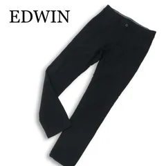 EDWIN エドウィン ERK32 ジャージーズ★ ストレッチ スリム スキニー パンツ Sz.S メンズ 黒