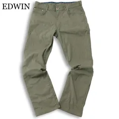 EDWIN エドウィン ER203C ジャージーズ★ ストレッチ ストレート パンツ Sz.L メンズ 日本製