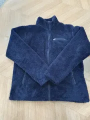 フィラ ネイビー フリース ジップアップ ジャケット