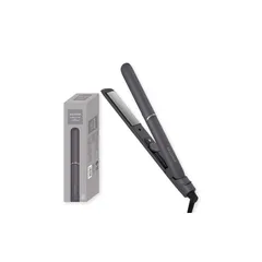 即納：SALONIA サロニア グロッシーケア ストレートアイロン ヘアアイロン 24mm グレー 【Amazon.co.jp限定品】