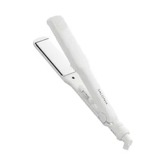 即納：SALONIA サロニア ストレートアイロン ヘアアイロン 35mm 海外対応 SL-004SW ホワイト 【Amazon.co.jp限定】 1