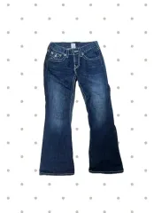 トゥルーレリジョン ブーツカット デニムパンツ