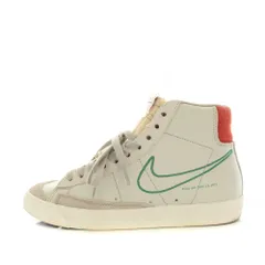 ナイキ NIKE ブレーザーミッド'77SEファーストユーズ ライトボーン Blazer Mid '77 SE First Use Light Bone スニーカー シューズ ハイカット レザー スエード US8 ライトグレー DH6757-001 /YT