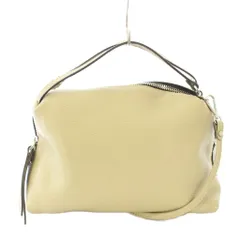 ジャンニカリーニ GIANNI CHIARIN ALIFA アリファ 2WAY ショルダーバッグ ハンドバッグ レザー ワンカラー カーキ /BB