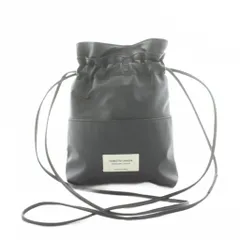 ビューティフルピープル beautiful people 巾着 ショルダーバッグ ロゴ 黒 ブラック 1267611989 /AN7