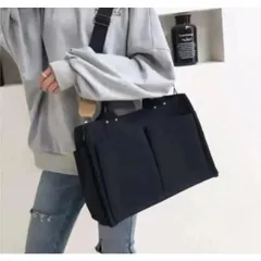 レディース トートバッグ 2WAY キャンバス生地  ショルダー 斜め掛け レディースハンドバッグビジネスバッグ レディース a4 大容量 軽量バッグ 通勤通学男女兼用