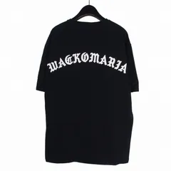 ワコマリア WACKO MARIA WASHED HEAVY WEIGHT CREW NECK T-SHIRT クルーネック Tシャツ カットソー 半袖 M ブラック 黒