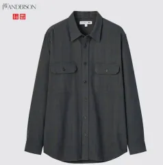 90 95 22FW UNIQLO x Kinloch Anderson 長袖フランネル CHECK シャツ