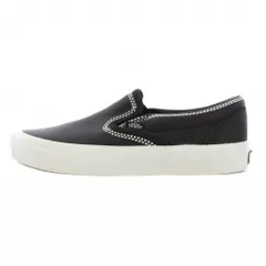 バンズ VANS White Mountaineering CLASSIC SLIP-ON クラシックスリッポン ローカットシューズ 厚底 バイカラー US8.5 26.5cm 黒 ブラック 白 ホワイト 500714 /BB