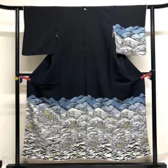 付け下げ　一つ紋　五三桐紋　金彩　ちりめん　茶屋辻　型染　着物　015tz ☆ 2026年最新】茶屋辻 訪問着の人気アイテム - メルカリ