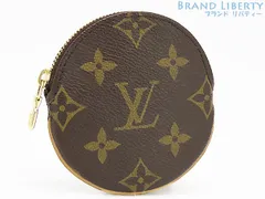 【新品同様】ルイヴィトン　LOUIS VUITTON　モノグラム　ポルト モネ ロン　コインケース　コインパース　小銭入れ　コンパクト財布　ダークブラウン　M61926