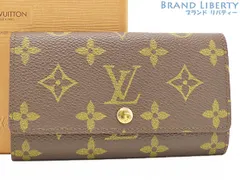 【新品同様】ルイヴィトン　LOUIS VUITTON　モノグラム　ポルトモネ ジップ　二つ折り財布　コインケース　小銭入れ　コンパクト財布　ダークブラウン　M61735