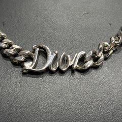 美品】Christian Dior ロゴチェーンネックレス Ribbon - メルカリ