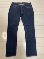 SERENITY STILLMOMENT 日本製 濃紺デニムパンツ ストレート ノンストレッチ