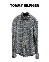 (M) トミーヒルフィガー ストライプ シャツ