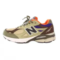 ニューバランス NEW BALANCE 990V3 Khaki Orange 990V3 カーキ オレンジ スニーカー US8 26cm M990BT3 /BB