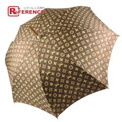 正規品】美品 モノグラム柄 長雨傘 ヴィンテージ品 ブラウン - メルカリ