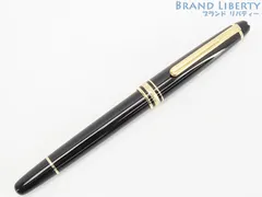 【超美品】モンブラン　MONT BLANC　マイスターシュテュック　クラシック　ローラーボールペン　163　ブラック ゴールド　132457 12890