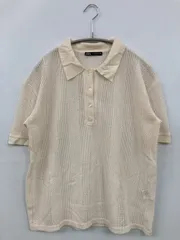 ZARA ポロシャツ S アイボリー 無地 半袖
