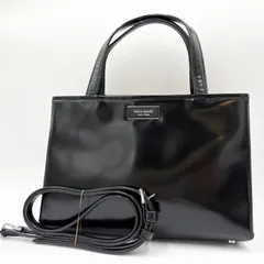 ☆美品☆ kate spade ケイトスペード ハンドバッグ ショルダーバッグ ブラック 2WAY サムアイコン ミニ