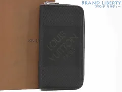 【新品同様】ルイヴィトン　LOUIS VUITTON　ダミエジェアン　ポルトフォイユ ロン ジッペ　ラウンドファスナー長財布　ノワール ブラック　M93546