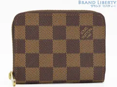 【新古品】ルイヴィトン　LOUIS VUITTON　ダミエ　ジッピー コイン パース コインケース　小銭入れ　カードケース　パスケース　名刺入れ　ダークブラウン　N63070