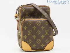 【超美品】ルイヴィトン　LOUIS VUITTON　モノグラム　アマゾン　斜め掛け ショルダーバッグ　ポーチ　ポシェット　ダークブラウン　M45236