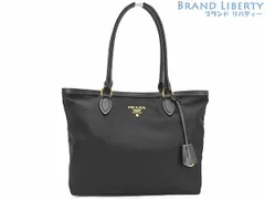 【ほぼ新品】プラダ　PRADA　ナイロン　ショルダーバッグ　トートバッグ　ハンドバッグ　NERO ブラック　ナイロン レザー　1BG158