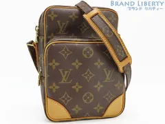 【美品】ルイヴィトン　LOUIS VUITTON　モノグラム　アマゾン　斜め掛け ショルダーバッグ　ポーチ　ポシェット　ダークブラウン　M45236