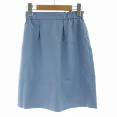 プロポーション ボディドレッシング PROPORTION BODY DRESSING 台形スカート ひざ丈 1 S 青 ブルー /RO