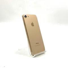 【全額返金保証】【最速発送】 iPhone 7 32GB ゴールド Softbank SIMフリー 白ロム 動作確認済 81%