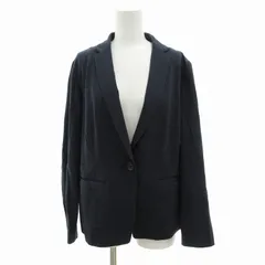 ピサーノ PISANO テーラードジャケット カジュアル ストライプ L 紺 ネイビー /JS 0930 ■MG