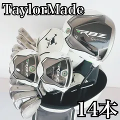豪華 14本 TaylorMade テーラーメイド RBZ ロケットボールズ メンズ ゴルフ クラブ セット 初心者 入門 バッグ付き フルセット 右利き パター付 81Y-31