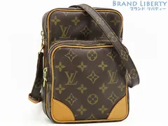 【超美品】ルイヴィトン　LOUIS VUITTON　モノグラム　アマゾン　斜め掛けショルダーバッグ　ポーチ　ポシェット　ダークブラウン　M45236