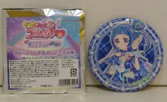 東映アニメーション キミとアイドルプリキュア♪展 キミと会える瞬間! トレーディング缶バッジ キュアウインクB(サイン入り/両目開け)