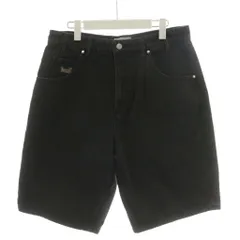 ハフ HUF CROMER SHORTS デニム ショートパンツ ハーフパンツ 32 黒 ブラック /AN62 ☆AA★