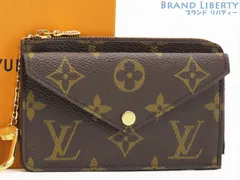 【新古品】ルイヴィトン　LOUIS VUITTON　モノグラム　ポルト カルト レクト ヴェルソ　キーリング付き コインケース　小銭入れ　カードケース　パスケース　名刺入れ　コンパクト財布　ダークブラウン ブラック　M69431