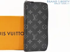 【未使用】ルイヴィトン　LOUIS VUITTON　モノグラム エクリプス　ジッピーウォレット ヴェルティカル　ラウンドファスナー長財布　ブラック　M62295