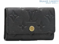 【未使用】ルイヴィトン　LOUIS VUITTON　モノグラムアンプラント　ミュルティクレ6　6連キーケース　キーリング　キーホルダー　ノワール  ブラック　M64421