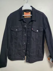 リーバイス 3世代 デニム トラッカー ジャケット ブラック m