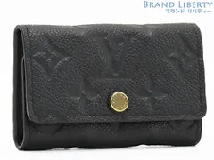 【未使用】ルイヴィトン　LOUIS VUITTON　モノグラムアンプラント　ミュルティクレ6　6連キーケース　キーリング　キーホルダー　ノワール  ブラック　M64421