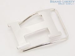 極美品】エルメス ベルトバックル H マルトレ シルバー 単品（槌目