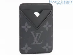 【未使用】ルイヴィトン　LOUIS VUITTON　モノグラムエクリプス　ポルト カルト マグネット カードケース　パスケース　ブラック　M12602