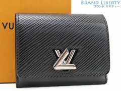 【未使用】ルイヴィトン　LOUIS VUITTON　エピ　ポルトフォイユ ツイスト コンパクト XS　三つ折り財布　コンパクト財布　ブラック  シルバー金具　M63322