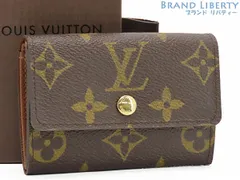 【ほぼ新品】ルイヴィトン　LOUIS VUITTON　モノグラム　ポルト モネ プラ　コインケース　小銭入れ　コンパクト財布　ダークブラウン　M61930
