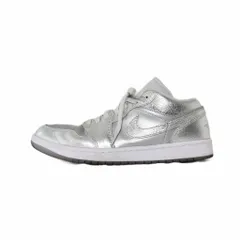 ナイキ NIKE Women's Air Jordan 1 Low SE Metallic Silver ウィメンズ エアジョーダン1 ロー メタリックシルバー スニーカー US12 シルバー FN5030-001