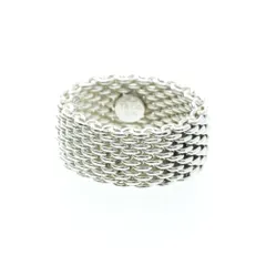 ティファニー(Tiffany) サマセットリング シルバー925 ファッション 無し バンドリング シルバー