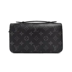 ルイヴィトン LOUIS VUITTON モノグラム エクリプス ジッピーXL ラウンドジップ ウォレット 財布 黒 ブラック M61698 ☆AA★